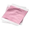 QUARKZMAN Carta Foglia Rosa Foglia d'Oro Foglio 5.5 x 5.5 Pollici per Decorazione Artistica, Sculture, Pacco da 100