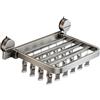 SZLIFE Stendibiancheria con ventosa, molletta per asciugare i calzini, versatile, salvaspazio, appendiabiti per biancheria intima, cappelli, guanti, bagno, 24 Clip