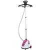 Supfine Ferro da Stiro Verticale, Grande Serbatoio da 1,7L, Stiratrice a Vapore Portatile da 1700 W, Regolazione dell'altezza, 60s Riscaldamento Veloce (Rosa)