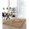 Pierre Tappeti Parure (3 pezzi) di Tappeti arredo soggiorno disegno orientale persiano classico ROYAL SHIRAZ 2082 BEIGE tris scendiletto