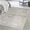 Mazovia Tappeto Salotto Vintage Moderno Orientale Pelo Corto - Classico Tappeti Soggiorno Originali - Tappeti Camera da Letto - Tappeti Salotto Grandi Dimensioni Grigio Beige 240x330 cm