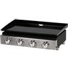 Habitat et Jardin Plancha Presto 4 - 4 fornelli - 9.7kW - Grigio