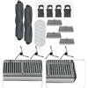 Lecreatekit Kit aspirapolvere, ricambio per Mova E40 Ultra Robot 4 sacchetti sigillati per la polvere, 4 filtri HEPA, 2 spazzole, 6 tamponi, 4 lavapavimenti laterali
