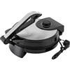 Qussse 1200 W Roti Maker - 26 cm Tortilla pressa con rivestimento antiaderente, riscaldamento su entrambi i lati, temperatura regolabile, per tortillas Tacos