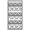 Panorama Tappeto Vinile Corridoio - Varie Dimensioni - (Azteco Grigio 80 x 300 cm)