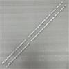NXSUCALBR Striscia di retroilluminazione a LED 11LED for Hisense 43U5069 43AE7000F 43A7100F 43A7300F 43A7500F 43A7100FTUK 43AE7000FTUK H43A7300FTUK(2pcs For 1 TV)