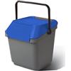 MATTIUSSI EASYMAX 35 lt - I contenitori per la differenziata salva spazio (Blu)