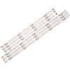 TUCANSBP 6 Pz/1 Set Striscia di Retroilluminazione A LED Compatibile for LG 49 TV 49UJ630 49LJ614V 49UJ634V 49UJ670 49UJ651V 49UJ701V 17Y 49UJ65_A_27LED