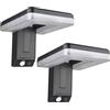YGBWAOV Illuminazione di Sicurezza con Sensore di Movimento, Lampada da Parete A LED A Energia Solare, 2 Pezzi, Luce Stradale per Esterni, Cortile, Apparecchio da Giardino Impermeabile,