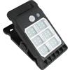 Generisch Lampada solare a clip per esterni, sensore intelligente, luce di sicurezza, 3 modalità, decorazione da parete per ombrello, campeggio, terrazza, garage, giardino