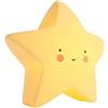 EONYUANGUO Luce Notturna LED, luce notturna a forma di stella della luna del sole della nuvola Lampada per l'alimentazione del bambino Luce notturna decorativa del fumetto (Stelle)