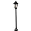 QAZQA new_orleans - Lanterna Classico - 1 luce - Ø 13.1 cm - Nero - Design I Rustico - Illuminazione esterna