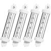 Generico Confezione da 4 lampadine per lampade Termiche R7S, lampadine alogene lineari da 118 mm, Ideali per Buffet, Eventi con Catering - Lampade alogene per Alimenti,300W