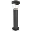 EMOS - Lampada da terra ARTEO per giardino con attacco E27 - Lampada impermeabile per lampadina E27 max. 15 W - Corpo con alloggiamento in acciaio inox per fissaggio a pavimento