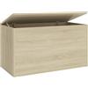 vidaXL Cassapanca Rovere Sonoma 84x42x46 cm in Legno Ingegnerizzato