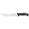 Sanelli Skin Coltello Scimitarra, Acciaio Inossidabile, Nero, Lama 23 cm