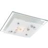 globo 48092 Ballerina - Lampadario E27 1 x ILLU, metallo cromato, colore: bianco, led