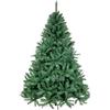 Nataland Albero di Natale Artificiale Verde Modello Cervino Altezza 210 Cm, Abete Super Folto con Effetto Realistico e Rami Con Aghi Anticaduta