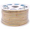 Generico UNIVERSO BOBINA 100 METRI STRIP LED COB 220V MONOCOLORE 10W/M 1000LM/M DA ESTERNO IP65-3000K 4000K 6500K (BIANCO NATURALE)