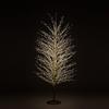 GIODICART Albero Faggio con 1500 Mini Led Luce Calda Altezza 150 cm Tronco e Rami Colore Oro