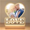 Jkolalin Cornice Personalizzata con Foto, Lampada Personalizzata con Foto, Quadro Personalizzato con Foto, Regalo Personalizzato per Donna, Regali Personalizzati per Donna, Regalo Anniversario per Lui e Lei