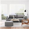 STOR PLANET | Tenda Filtrante Trasparente a Rullo per Interni, Cucina, Soggiorno, Camera da Letto | Finestra e Porta, Installazione Facile | Écru, 180x180cm