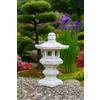 GREEN LANE Pagoda/Lanterna Dabotap in stile giapponese per ornamento da giardino in pietra/cemento