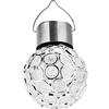 KIMISS Stampo in Silicone per Fiori Confezione da Solari da Appendere Pvc per Esterni Acciaio Inossidabile Impermeabile Lampada da Sospensione a LED Solare Luci da Cortile per