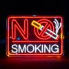 wpdash AREA SMOKING - Insegna al neon commerciale da appendere su pareti di aree fumatori designate in bar, ristoranti, hotel e edifici per uffici (35 x 25 cm)