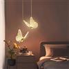 YLSDG Lampada a Sospensione a Farfalla Lampada Da Soffitto a Led 180 Cm Lampada Da Camera Semplice Moderna Regolabile Illuminazione Per Interni Lampade Da Ristorante Bar Led Piccola Lampada a Sospensione