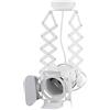 TECNOLUX EURO-LAMPADA DA SOFFITTO ESTENSIBILE LUNGHEZZA REGOLABILE, CON FILETTO E27