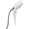 LEDKIA LIGHTING Faretto per Esterni GU10 con Picchetto Afur Bianco GU10