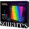 Twinkly Squares Master Panel, Pannello LED RGB, Incluso 1 Pannello Principale e Alimentatore USB C, Compatibile con HomeKit, Alexa e Google Home, Luci Gaming e Streaming, 16M+ di Colori