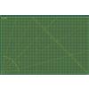 Elan Tappetino da Taglio 100x150 CM Verde, Piano da Taglio, Tappetino Autorigenerante a 5 Strati, Tappeto Antitaglio PVC Riciclato, Cutting Mat