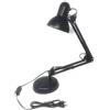 Deals-lampada da tavolo con base intercambiabile o morsetto, braccio in metallo leggero, snodabile e regolabile,lampadine LED E27 [Classe energetica A+]