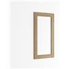 ARHome Specchiera da Parete, 126 x 66, Rovere Azteco, Specchio Parete Muro, Made in Italy