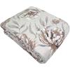 Tata Home Trapuntino Mezza Stagione Leggero Piazza Mezza 210x250 cm Copriletto Trapuntato Primaverile Estivo Quilt Autunnale Moderno Elegante Dis. 4 Beige