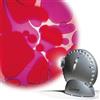 Mathmos Lampada-proiettore Space Projector Argento con dischetti ad olio Viola Rosso