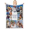 Giftove Coperta Personalizzata con Foto - Regali Compleanno per Amica
