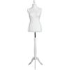 Generic LUSORIA - Manichino da sarto, femminile, bianco/bianco (XXL 46/48)