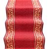 emmevi Tappeto Scala Stile Barocco Corsia Ingresso Corridoio Antiscivolo MOD.Picasso Dis_22 67X100 Bordeaux