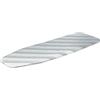 Gedotec Copertura per asse da stiro Ironfix | 1005 x 350 x 2 mm | copertura a righe grigie | extra forte | adatta per stirare a vapore | copertura in cotone