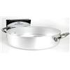 Baldassare Agnelli Pentole Agnelli Agnelli Alluminio Professionale, 20. 8 L, Acciaio Inossidabile, Argento, 42 cm