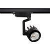 LEDKIA LIGHTING - Faretto LED Binario Monofase 30W | Flusso Luminoso 2400lm | Facile Installazione | Ideale per Negozi e Mostre, Nero, Bianco Caldo 3000K, PC Alluminio