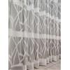 Tende Arredo Tessile - Tessuto per Tende per Interni su Misura a Metraggio, Altezza 3 Metri, Possibilità di Richiedere una Tenda già Cucita dai Nostri Esperti, Barre Astratta Beige