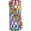 YYSS 473 vaso da fiori con mazzo, fiori artificiali per LEGO 10280, accessori decorativi per la casa per adulti