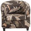 Meigeh Copripoltrona 1 Posto Chesterfield Tullsta Elasticizzato Copertura Poltrona Cocktail Fodera Poltrona Chesterfield 2 Pezzi Copripoltrona Universale