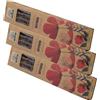 NKlaus 3 bastoncini di incenso Myrrh - 90 g di incenso tradizionale dall'India, aroma in resina naturale, ideale per rituali, meditazione e pulizia spirituale