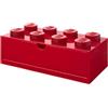 Room Copenhagen 40211731 Lego-Cassettiera impilabile con 8 pomelli, Large