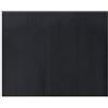 vidaXL Tappeto Rettangolare Nero 80x100 cm in bambù, Tappeto Rettangolare, Tappeto da Salotto, Tappeto in bambù, Tappeto da Soggiorno, Tappeto Moderno
